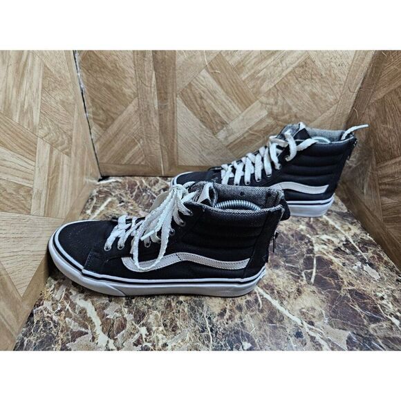 Vans Women's Off The Wall Skateboard Oldskool Black Shoes Size 8.  719 - Picture 5 of 12